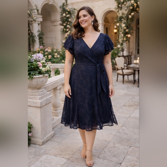 light blue wrap midi dress All In A Dream Light Blue Midi Dress – Shop the Mint